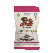  Serrano Snacks Hypoallergenic jutalomfalat kutyáknak - bárány 100 g jutalomfalat kutyáknak