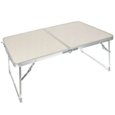 Sersimo Fém összecsukható asztal kertbe, strandra vagy piknikre, MDF lappal, 60x40x27cm kerti bútor