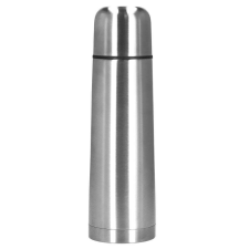 Sersimo Termosz bögre üveggel, dupla szigetelésű rozsdamentes fal, 500ml, 24cm, ezüst termosz