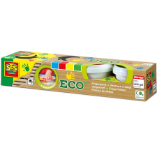 SES Creative - ECO 4 tégelyes ujjfesték 24926 kreatív és készségfejlesztő