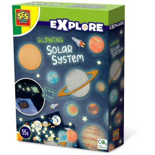SES Explore - Világító bolygók tapéta, díszléc és más dekoráció