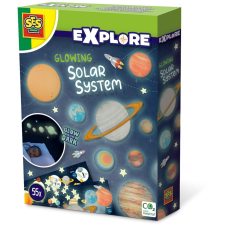SES Explore - Világító bolygók (8710341251239) tapéta, díszléc és más dekoráció