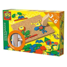 SES kalapácsos mozaik képkirakó (35191) puzzle, kirakós