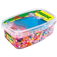 SES rávasalható gyöngyök - doboz 5000 darab illatosított, 2 tányérral kreatív és készségfejlesztő