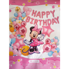 Set arcada cu baloane Minnie Mouse - Boldog születésnapot, KidMania®, 52 bucati party kellék