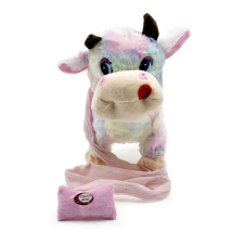  Sétáltatható Plüss Boci - Zenél  Énekel Sétál  pórázzal vezethető - tarka barka plüssfigura