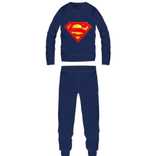SetinoHungaryKft. Superman férfi vékony pamut pizsama - jersey pizsama - sötétkék - M gyerek hálóing, pizsama