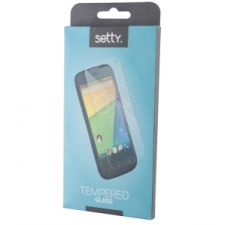 Setty HTC Desire 626, Kijelzővédő fólia, ütésálló fólia, Tempered Glass (edzett üveg), Setty, Clear mobiltelefon kellék