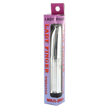 Seven Creations Lady Finger Vibrator Silver vibrátorok