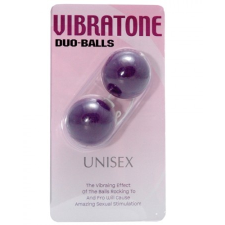 Seven Creations Vibratone Duo Balls Purple: Blistercard kéjgolyó