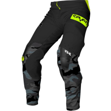SEVEN MX Seven rival barrack nadrág - fekete motoros nadrág