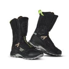 Seventy Degrees SD-BA6 Stelvio High motoros csizma fekete-homokos-fluo sárga motoros csizma