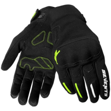 Seventy Degrees SD-C42 Asphalt női motoros kesztyű fekete-fluo sárga motoros kesztyű