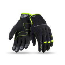 Seventy Degrees SD-C54 rövid motoros kesztyű fekete-fluo sárga motoros kesztyű