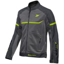 Seventy Degrees SD-JR30.1 Mojave motoros kabát szürke-fluo sárga motoros kabát