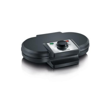 Severin WA 2106 waffle iron 2 waffle(s) 1200 W Black gofrisütő