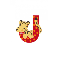 Sevi fa betűk - J - Jaguar piros dekoráció