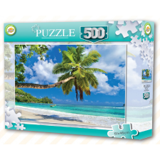  Seychelles Tengerpart puzzle 500 db-os puzzle, kirakós