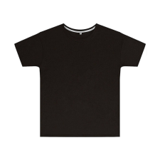 Sg Csomag akciós póló (minimum 3 db) Gyerek rövid ujjú póló SG Kids&#039; Perfect Print Tagless Tee -128 (7-8/L), Mély fekete gyerek póló