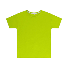 Sg Csomag akciós póló (minimum 3 db) Gyerek rövid ujjú póló SG Kids&#039; Perfect Print Tagless Tee -140 (9-10/XL), Lime zöld gyerek póló