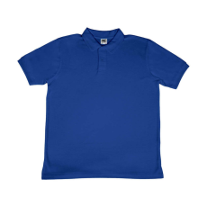 Sg Férfi galléros póló rövid ujjú SG Poly Cotton Polo - 5XL, Király kék