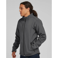 Sg Férfi hosszú ujjú Softshell SG Men&#039;s Softshell Jacket M, Szénszürke férfi kabát, dzseki