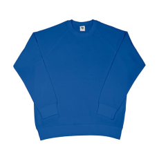 Sg Férfi pulóver hosszú ujjú SG Raglan Sweat - 3XL, Király kék