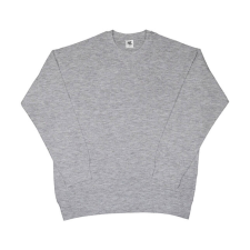 Sg Férfi pulóver hosszú ujjú SG Raglan Sweat - S, Világos Oxford férfi pulóver, kardigán