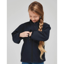 Sg Gyerek hosszú ujjú kabát SG Kids&#039; Softshell Jacket 116 (5-6/M), Sötétkék (navy) gyerek kabát, dzseki
