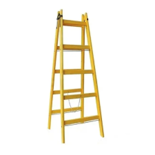 SG PRO Falétra, A08, 258cm, 8 fokos, lakkozott létra és állvány