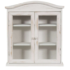  Shabby Chic üveges fali vitrin bútor