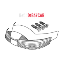 SHAD SH37 Reflektorok Piros egyéb motorkerékpár alkatrész