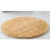  Shaggy szőnyeg  Crystal plüss (Beige) Kerek 80cm Bézs