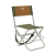 Shakespeare Folding Chair With Rod Rest Brown Green horgászszék bottartóval 100kg (1154488)