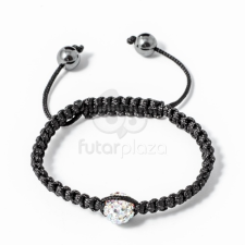  Shamballa karkötő 1 kristály + 2 csakragolyó színjátszó jwr-1527 karkötő