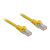 Sharkoon hálózati kábel RJ45 CAT.6a SFTP LSOH sárga 1,0m - Halogénmentes (4044951018505) (4044951018505)