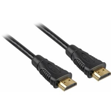 Sharkoon Kábel - HDMI 1.4 kábel, apa/apa - 10m (4044951009039) kábel és adapter