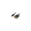 Sharkoon Kabel   HDMI -> DVI-D (24+1)           1m  schwarz (4044951017331)