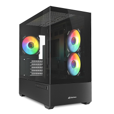 Sharkoon MK6 RGB Midi Tower Fehér számítógép ház