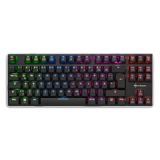 Sharkoon PureWriter TKL RGB Blue német billentyűzet USB (4044951021512) (4044951021512) - Billentyűzet billentyűzet