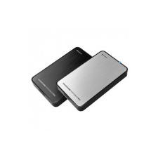 Sharkoon QuickStore Portable Pro U3 2, 5" - Külső Hdd ház (fekete; 9, 5-12, 5mm 2, 5" Sata HDD - USB3.0 csatl.; szálcsisz.) asztali számítógép kellék