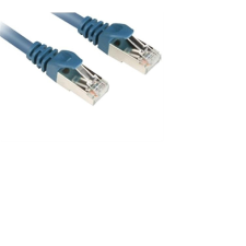 Sharkoon S/FTP CAT7a Patch kábel 10m Kék (4044951029662) kábel és adapter
