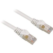 Sharkoon S/FTP CAT7a Patch kábel 2m Fehér (4044951029419) kábel és adapter
