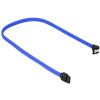 Sharkoon SATA 3 SATA kábel 0,45 M SATA 7-pin Fekete, Kék (4044951016532)
