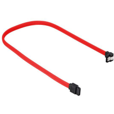 Sharkoon SATA III szögletes kábel piros - 45 cm (4044951016501) (4044951016501) kábel és adapter