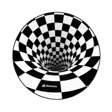 Sharkoon Skiller SFM12 3D Vortex Gamer Szőnyeg Ø 120cm (4044951040001) lakástextília