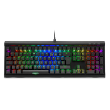Sharkoon Skiller SGK40 (Huano Red Switch) Vezetékes Gaming Billentyűzet (Fekete) - Német billentyűzet