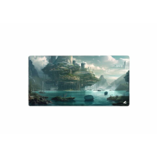 Sharkoon SKILLER SGP40 D6 Gaming Egérpad 1000 x 500mm - Kékeszöld mintás (4044951042531) egérpad