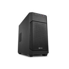 Sharkoon V1000 táp nélküli Micro-ATX ház fekete (4044951013951) (4044951013951) számítógép ház