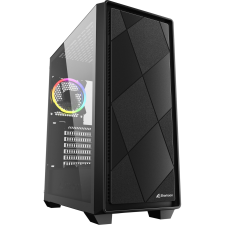 Sharkoon VS8 RGB Számítógépház - Fekete számítógép ház